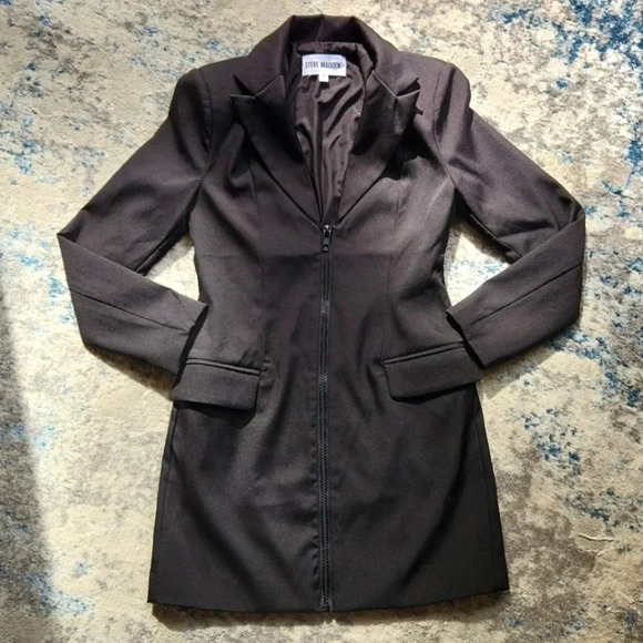Steve Madden Women's Black‎ Cecily Blazer Dress - Picture 1 of 2